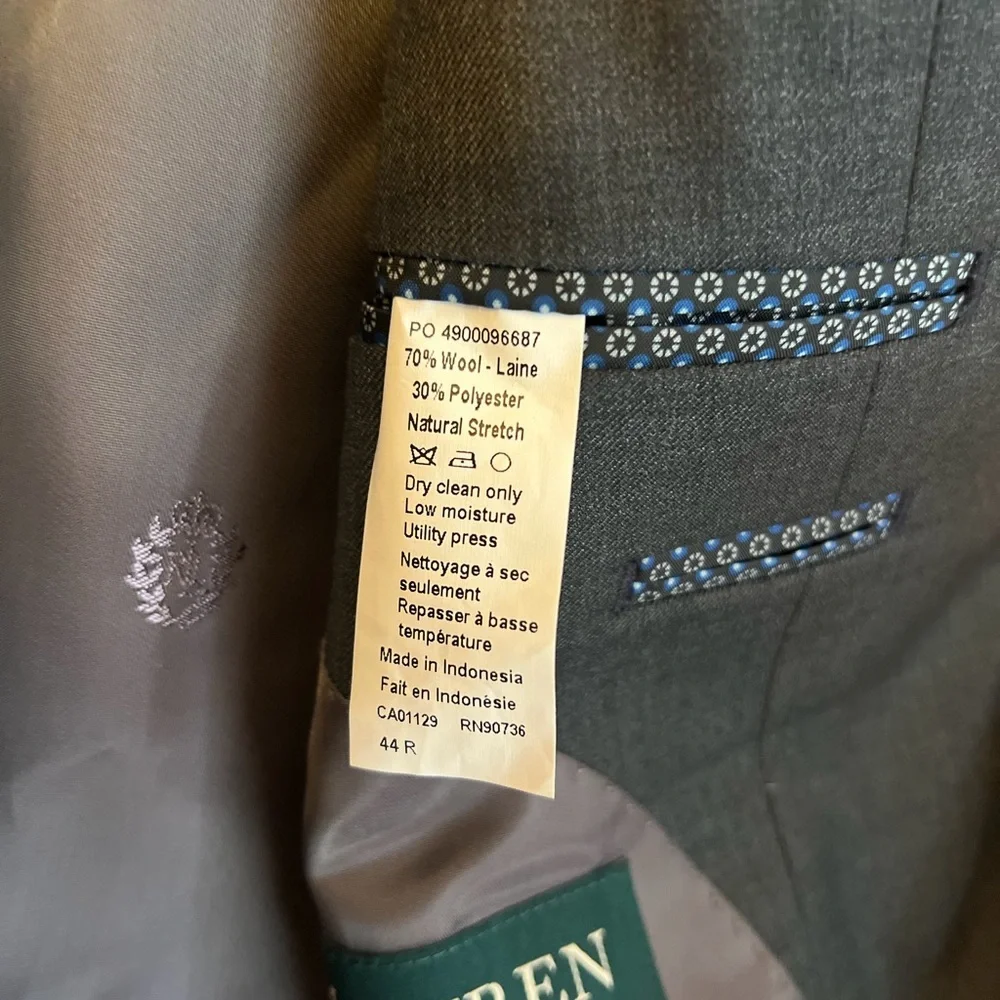 Lauren Ralph Lauren 44 men’s Fully Lined Wool Jacket